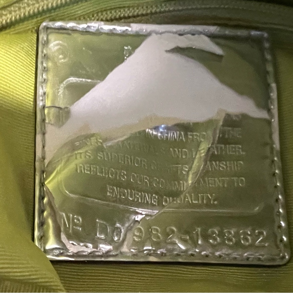 Coach Gray and Green Women's Bag - Picture 10 of 11